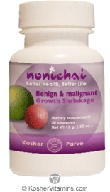 NoniChai Kosher Benign & Malignant Growth Shrinkage 30 Capsules