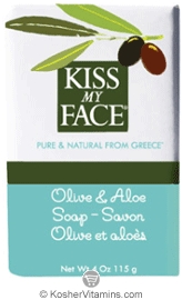 Kiss My Face Bar Soap Olive & Aloe 4 OZ