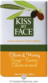 Kiss My Face Bar Soap Olive & Honey 8 OZ