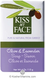 Kiss My Face Bar Soap Olive & Lavender 4 OZ
