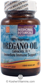 L.A. Naturals Oregano Oil Vegetarian Suitable not Certified Kosher 120 Liquid Vegetable Capsules