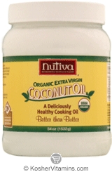 Nutiva Kosher Organic Extra Virgin Coconut Oil 54 OZ 