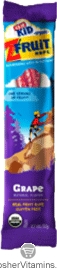 Clif Bar Kosher Kid Organic ZFruit Rope Grape - Case Of 18 0.7 OZ