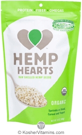 Manitoba Harvest Kosher Organic Hemp Hearts Raw Shelled Hemp Seeds 12 OZ