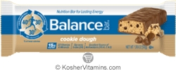 Balance Bar Kosher Original Energy Bar Cookie Dough Dairy 15 Bars