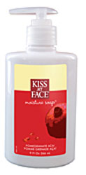 Kiss My Face Moisture Liquid Soap Pomegranate Acai  9 OZ