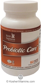 Nutri-Supreme Research Kosher Probiotic Care 60 Vegetarian Capsules