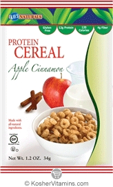 Kay&rsquo;s Naturals Kosher Protein Cereal Apple Cinnamon Gluten Free Dairy 12 Bags