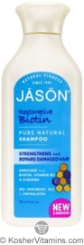 Jason Restorative Biotin Pure Natural Shampoo 16 OZ