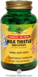 Solgar SFP Milk Thistle Herb Extract 150 Vegetable Capsules