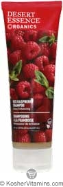 Desert Essence Organic Shine Enhancing Red Raspberry Shampoo 8 OZ