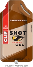 Clif Bar Kosher Shot Energy Gel Chocolate Dairy 24 Packs