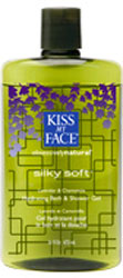 Kiss My Face Bath & Shower Gel Silky Soft Lavender And Lily Soothing 16 OZ
