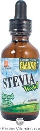 L.A. Naturals Kosher Stevia Wow Alcohol Free Sweet Herb 2 OZ