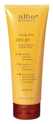 Alba Botanica Hair Gel Strong Hold 7 OZ