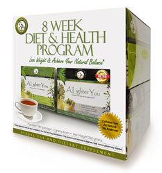 Sarahs Herbal Products Kosher A Lighter You Diet Tea 8 Week Diet & Health Program 1 Kit