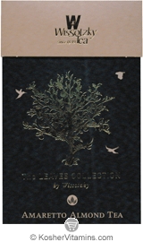 Wissotzky Tea Kosher The Leaves Collection Amaretto Almond Tea 16 Tea Bags