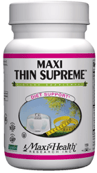 Maxi Health Kosher Maxi Thin Supreme Diet Support 120 Maxicaps