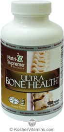 Nutri-Supreme Research Kosher Ultra Bone Health  BUY 1 GET 1 FREE  180 Tablets