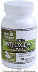Nutri-Supreme Research Kosher Ultra Anti-Oxidant Complex (Contains Resveratrol)  90 Vegicaps