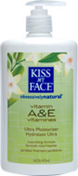 Kiss My Face Moisturizer Vitamin A & E 16 OZ
