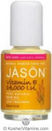 Jason Vitamin E Pure Natural Skin Oil 14,000 IU - Lipid Treatment 1 OZ