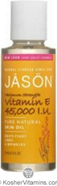 Jason Vitamin E Pure Natural Skin Oil 45,000 IU 2 OZ