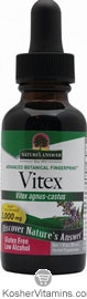 Natures Answer Kosher Vitex Berry Alcohol Free 1 OZ.