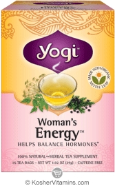 Yogi Tea Kosher Woman&rsquo;s Energy Tea - Formerly Woman&rsquo;s Dong Quai Tonic Tea 16 Tea Bags