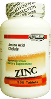 Landau Kosher Chelated Zinc 50 mg  250 TAB