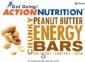 Action Nutrition Kosher Chunky Peanut Butter Energy Bars Pareve 12 Bars
