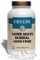 Freeda Kosher Super Multi Mineral  Formula Iron Free 200 Tablets