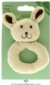 Green Sprouts  Cotton Velour Rattle 1 Ring
