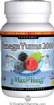 Maxi Health Kosher Omega Yums 2000 (Omega-3 Fish Oil) Chewable Fruity Burst - Bonus Pack 100 MaxiGels