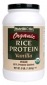 NutriBiotic Organic Rice Protein Vanilla Flavor Certified Kosher by KSA  3 lb