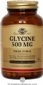 Solgar Kosher Glycine 500 Mg 100 Vegetable Capsules