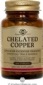 Solgar Kosher Chelated Copper 100 Tablets