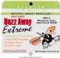 Quantum Buzz Away Extreme Natural Insect Repellant Individual Towelettes 12 Towelettes