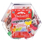 YumEarth Organics Kosher Organic Pops Assorted Fruit Counter Top Bin 30 oz
