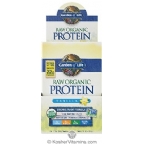 Garden of Life Kosher RAW Organic Protein Powder Vanilla  10 Packets