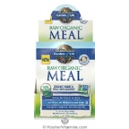 Garden of Life Kosher Raw Organic Meal Shake & Meal Replacement Packets Powder - Vanilla  10 Packets