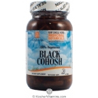 L.A. Naturals Kosher Black Cohosh 100% Vegetarian 90 Vegetable Capsules