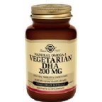 Solgar Natural Omega-3 Vegetarian DHA 200 mg Vegetarian Suitable Not Certified Kosher  50 Vegetarian Softgels