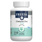 Freeda Kosher Chelated Zinc 30 Mg 250 Tablets