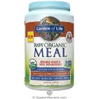 Garden of Life Kosher Raw Organic Meal Shake & Meal Replacement Powder - Vanilla Spiced Chai 32 Oz