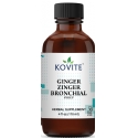 Kovite Kosher Ginger Zinger Bronchial Syrup - Alcohol Free  4 oz.
