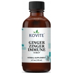 Kovite Kosher Ginger Zinger Immune Syrup  4 oz.
