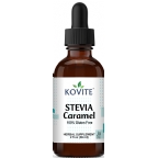 Kovite Kosher Liquid Stevia Extract Caramel  2 fl oz