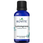 Kovite Kosher Lemongrass Essential Oil  1 oz.