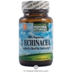L.A. Naturals 5 Echinacea Vegetarian Suitable not Certified Kosher 60 Liquid Vegetable Capsules
